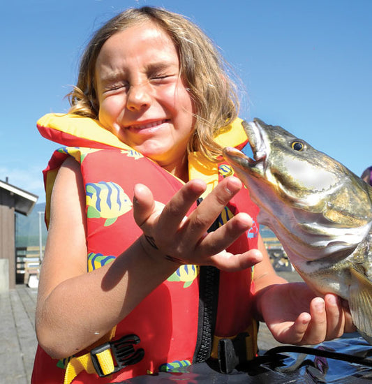 It’s called fishing, not catching!